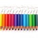 Upcycling Necklace - pencilmania - Rainbow - Made with genuine color pencils