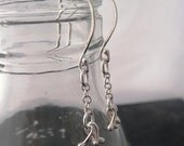 Silver Earrings - Two Kisses