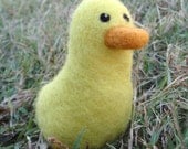 MADE TO ORDER Suds the Needle Felted Wool Duck