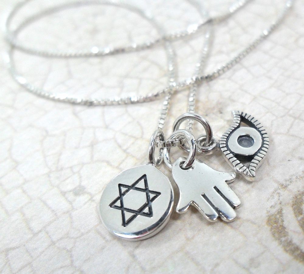 Protective Amulet Charm Necklace