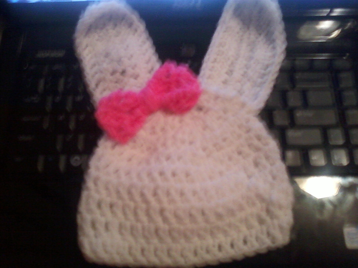Made to Order Sweet Little Bunny Crochet Hat