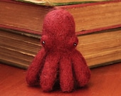 Needle felted octopus