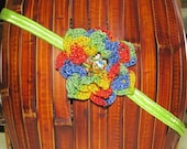 Rainbow Colored Flower