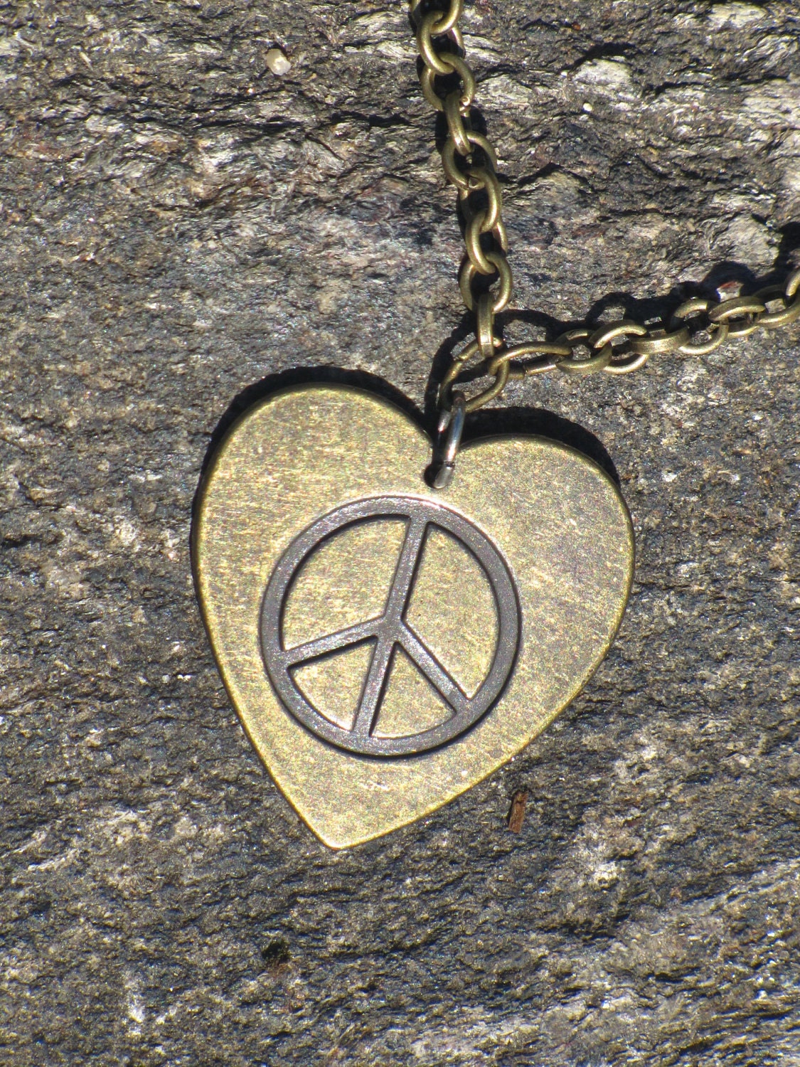 Peace & Love Necklace
