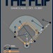 Baseball Print "The Flip" 16x20 Infographic Yankees Derek Jeter Baseball Poster in Grey, Blue, Yellow, Navy