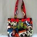 Movie Monsters Bag with Red interior withTwo Small Bows
