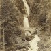Antique RPP Real Photo Postcard - Wahkeena Falls Portland Oregon - Sienna