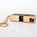 Super mini 110 vintage golden camera