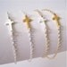 Sideways Mini Cross Bracelet