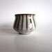 Vintage Sugar Bowl Denby Studio Grey Striped Mid Century Modern 60s England