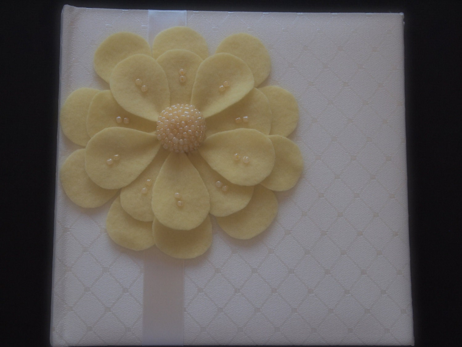 Photo Album Ivory Yellow