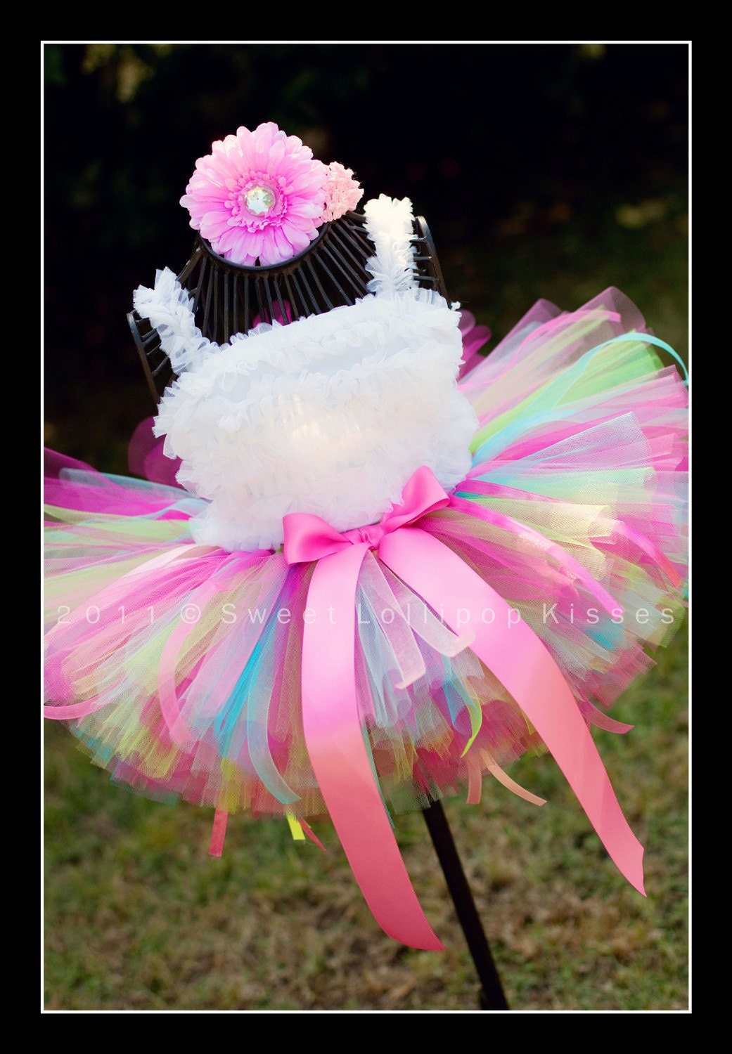 Sweetie Pie Birthday Tutu - Customize tutu size, Great for Girls Dance 1st Birthdays Photos Pink Dress up