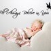 Tinkerbell Walt Disney Vinyl Wall Quote I'll always believe in you