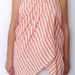 Turkish Bath Towel: Peshtemal, Light and Thin Bath, Beach, Spa Towel, Coral Color