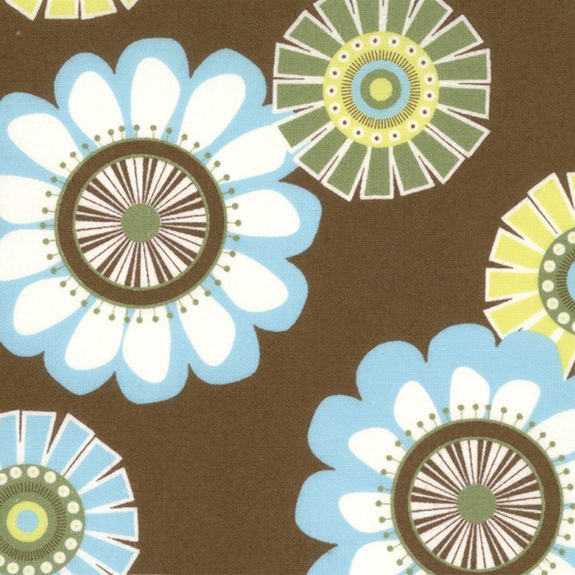 Fabric Sugar Pop by Liz Scott for Moda Fabrics in Brown 18060 18 - quilting fabric - cotton fabric
