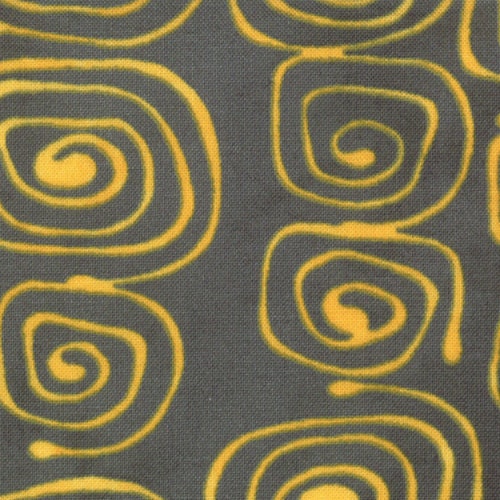 Three (3) yards - ON SALE Stitch In Color by Malka Dubrasky for Moda  Steel 23204 12  - quilting fabric - cotton fabric