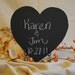 Extra Large Chalk Board Heart Sign - 11.5 " (Ready to Ship)- Photography Prop or Decoration