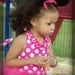 First Birthday Pink Tutu Dress In Polka Dots
