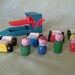 Vintage Fisher Price Garage Parking Ramp Cars, Little People