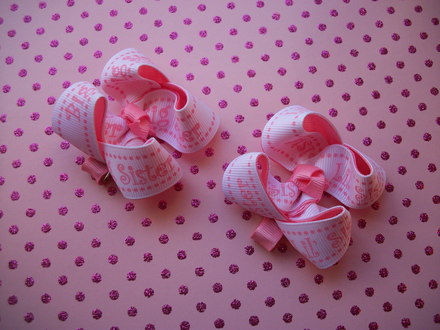 Big Sister/Lil Sister Matching Basic Bows