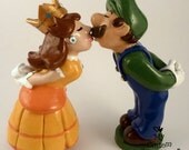Custom Wedding Cake Topper Bride and Groom, Prince and Princess