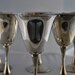 Valero Spanish Silver Wine Goblets