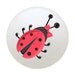 LadyBug Ceramic Knobs Pulls Set of 3