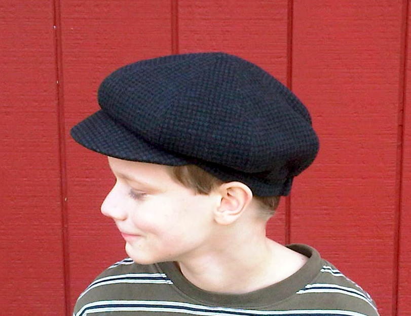 CUSTOM Order - NEWSBOY Cap of Recycled or New Wool - Just for You