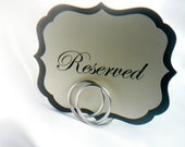 Wedding Decorations, Silver Table Sign Holders, 15