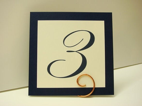 Gold Table Number Card Holders, Wedding Decor, 15