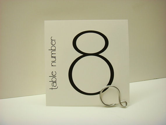 Wedding Table Number & Sign Holders, Wedding Decorations, 12 pcs