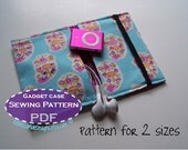 PDF PATTERN iPod Phone Wallet Case - sewing tutorial diy - iphone smart cell phone ipod camera