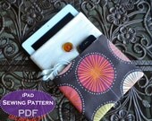 iPad Sleeve PDF SEWING PATTERN - diy tutorial for ipad or tablet