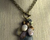 Natural Cluster Necklace - Double Length