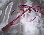 Samhain Sabbat Mini Besom / Broom - Black, Orange, Purple - S&H Included