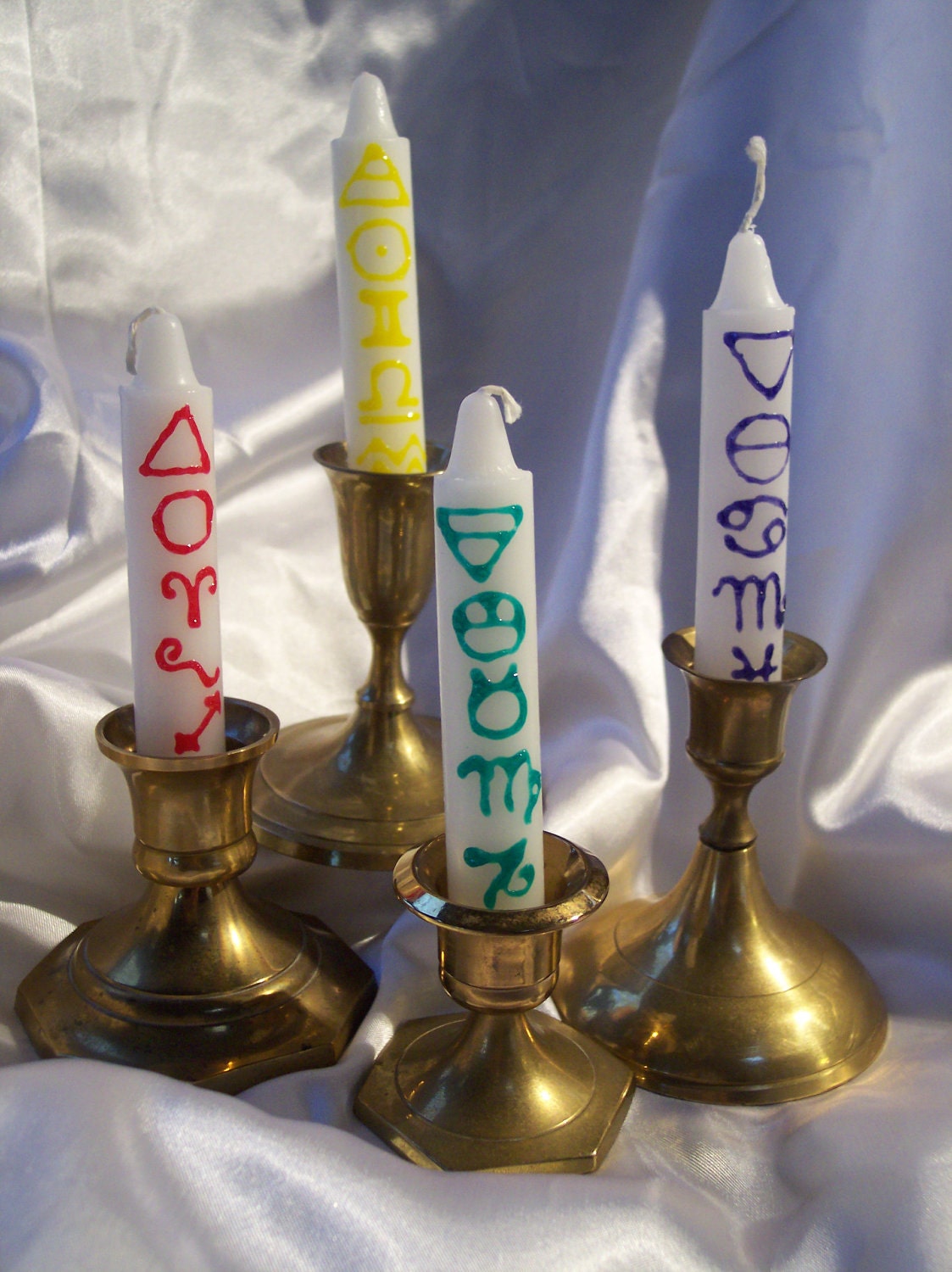 HandDecorated Elemental Quarter Altar by ElegantlyEnchanting