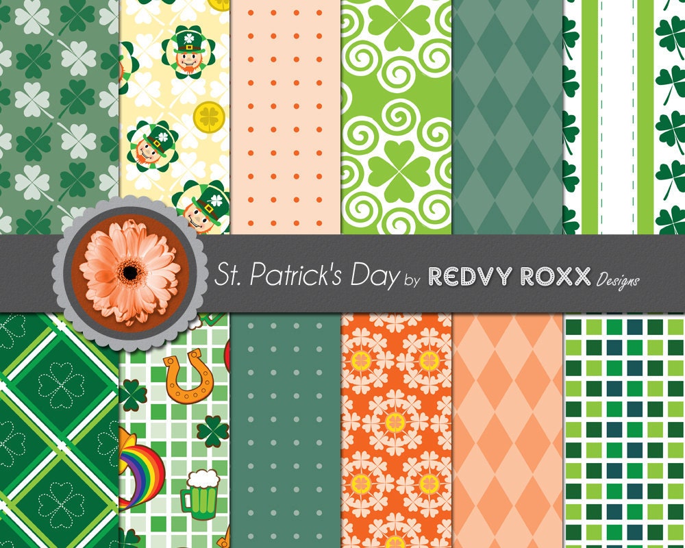Printable St. Patrick's Day Patterns