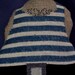 Strong Man / Handmade, needlepoint