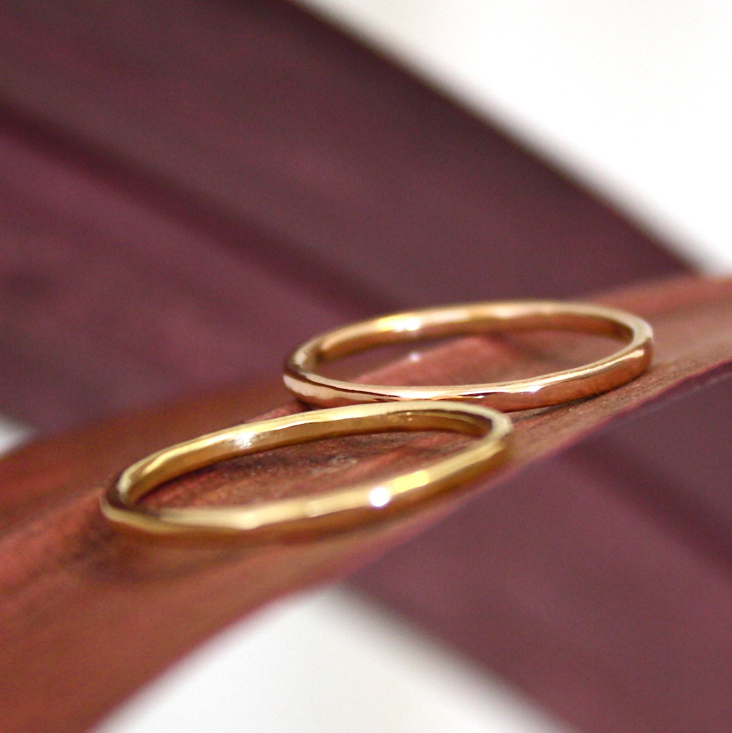 Thin Band- 14K Solid Gold