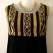 Vintage Brocade and Wool Dress 1960's