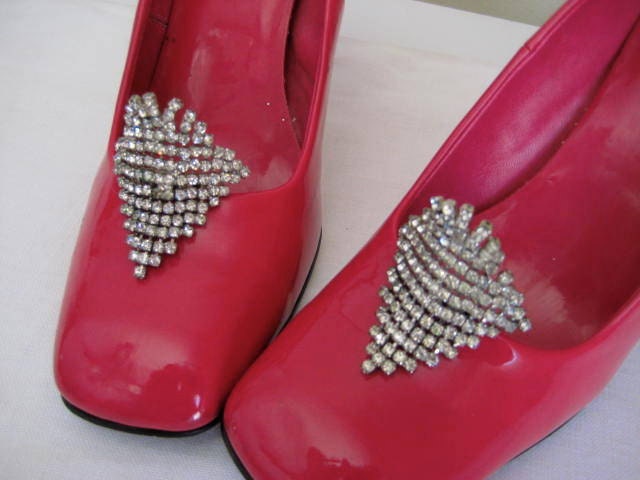 Rhinestone Shoe Clips Waterfall By Musi