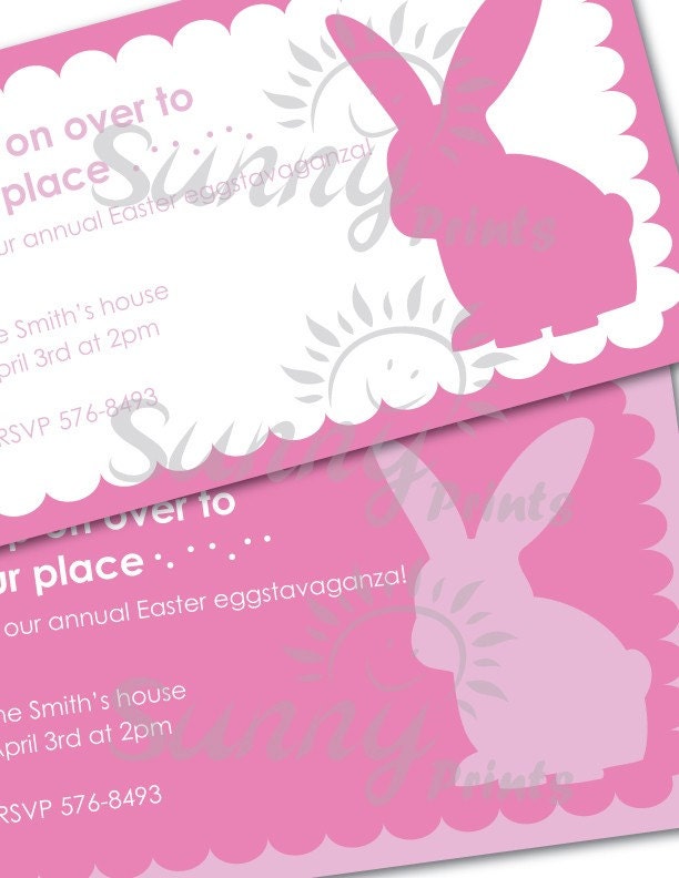 Bunnies and Butterflies invitations Il_170x135
