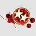 Pie in a Jar Cherry, Star Shaped Crust, All American Red Bing Cherries, Original Gift