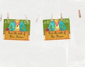 10 Teacher Notecards and Envelopes, Thank You, Customized, Personalized, Set of 10