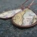 Nautical Charts of Alaska - long earrings