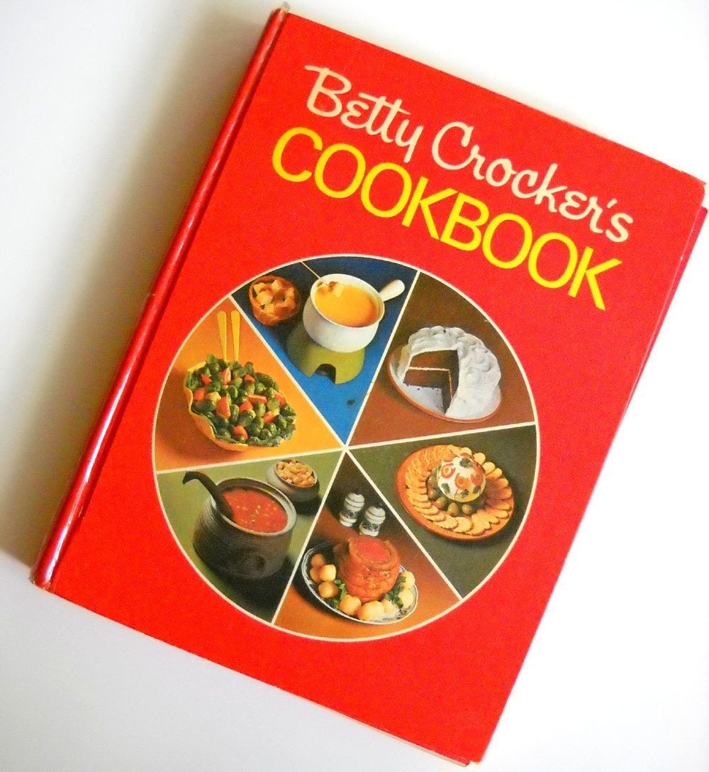Betty Crocker's Cookbook 1972 Printing Red Pie by ...