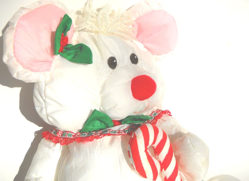 Fisher Price Puffalump: Christmas Mouse 1980s