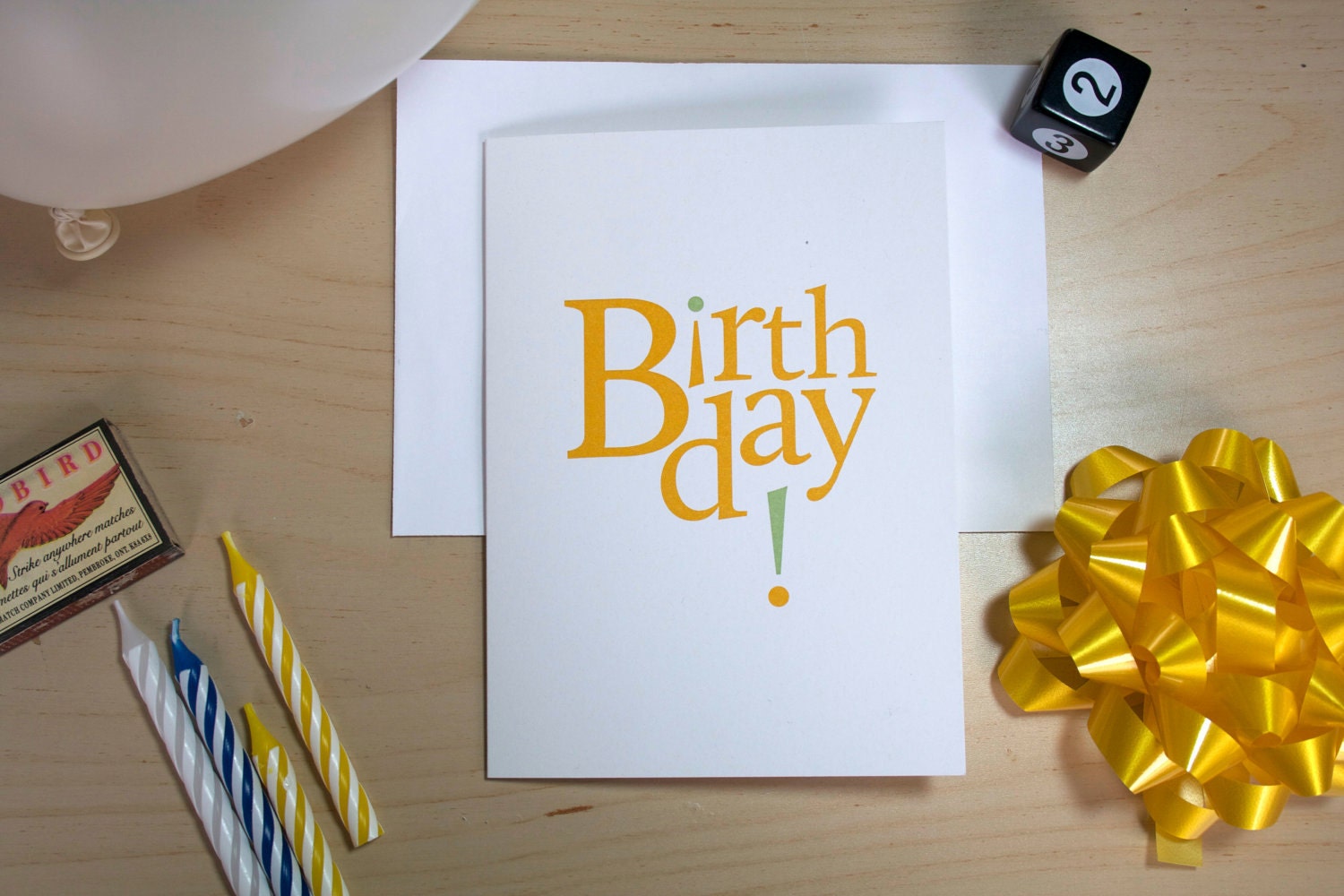 Birthday card (blank)