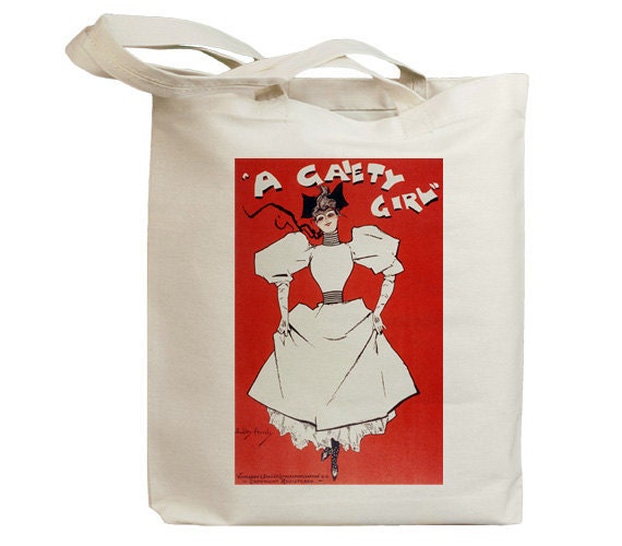 A Gaiety Girl European Poster Ad Eco Friendly Tote Bag (id5316)