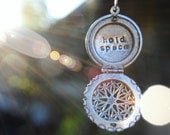 Dark Matte Hold Space Locket